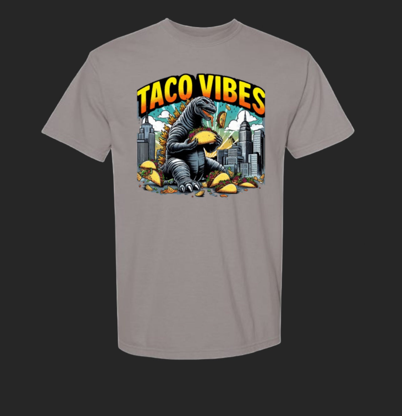 Vintage Tacozilla Taco Vibes shirt